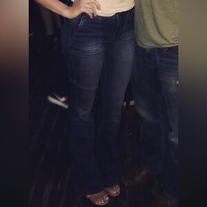 Chelsea & Violet High-Waisted Bell Bottom Jeans